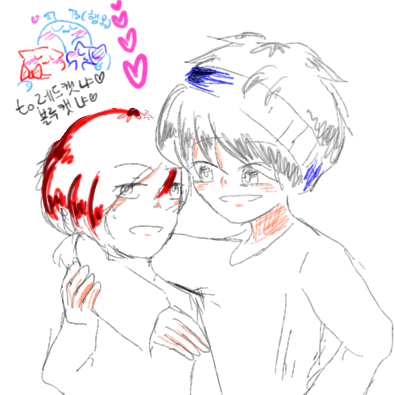 시험공부땜.. : 시험공부땜에 힘들어하시는 레캣님♡
숙제땜에 힘들어하시는 블캣님♡ 스케치판 ,sketchpan