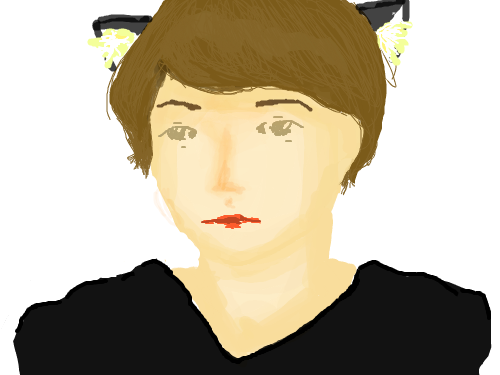 검은고양이 : 네로가아니라 오노상 스케치판 ,sketchpan