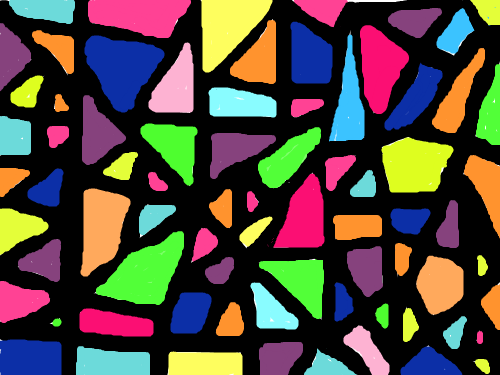 연습1 : 숫자 '4' 스케치판 ,sketchpan