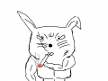 깡패토끼 : ㅋㅋㅋㅋㅋ 스케치판 ,sketchpan