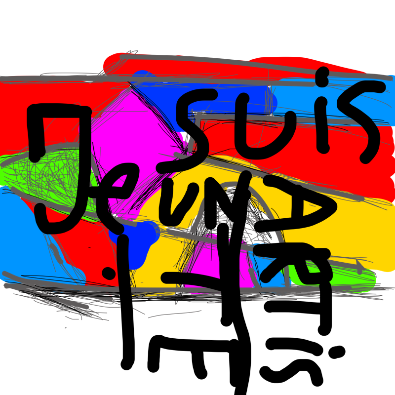 je suis un.. : je suis un artiste 스케치판 ,sketchpan