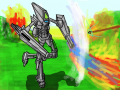 Robot : destroy! 스케치판 ,sketchpan