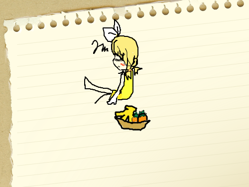 지루한 여름방학 : 린이 누군가를 기다리며 지루해 하고 있습니다. 스케치판 ,sketchpan