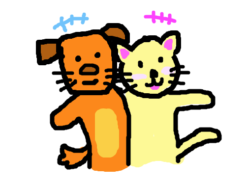 강아지 고양이 : ㅋㅋㅋㅋㅋ 스케치판 ,sketchpan