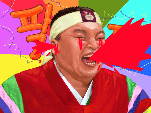 피폭 : 돼지 피폭 스케치판 ,sketchpan