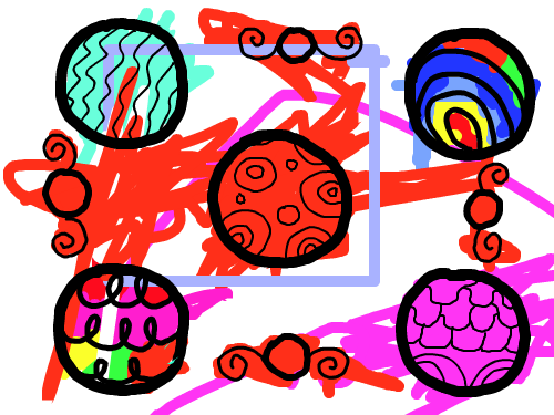 박송현 : 과일 스케치판 ,sketchpan