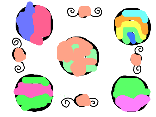 원형 : 연습하기 스케치판 ,sketchpan