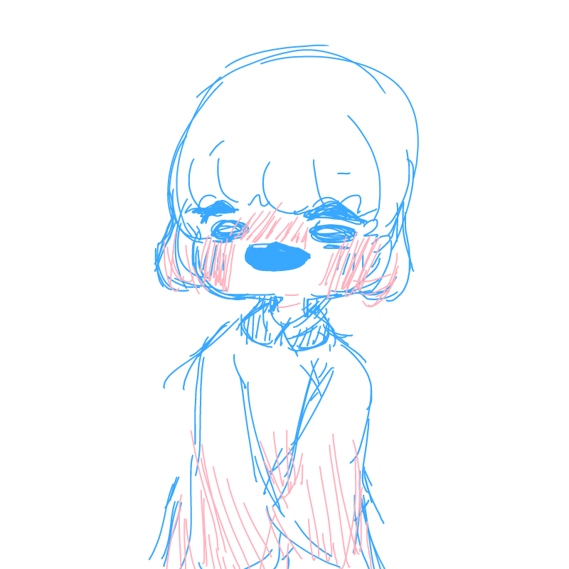 파랑 : 파랑 스케치판 ,sketchpan