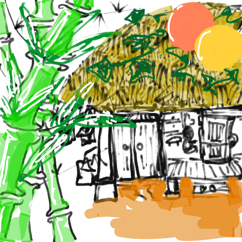 저렇게 살.. : 저렇게 살고싶다....ㅋㅋ 스케치판 ,sketchpan