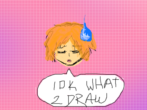 Meh...Idk : I wanna draw...but I think I'm gunna go 2 bed.... 스케치판 ,sketchpan