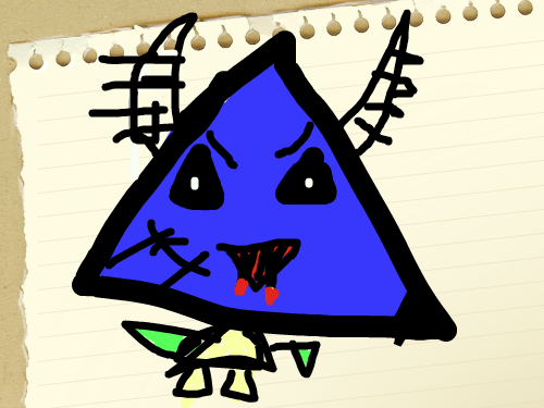 괴물 : 모름니다. 스케치판 ,sketchpan