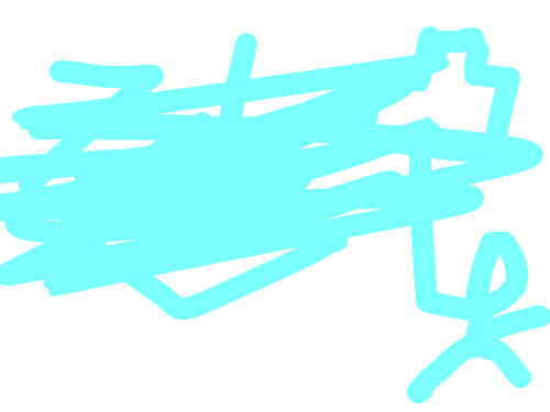 낙서쟁이 : 파랑색 이상한 낙서거든 스케치판 ,sketchpan