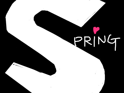 spring : test 스케치판 ,sketchpan