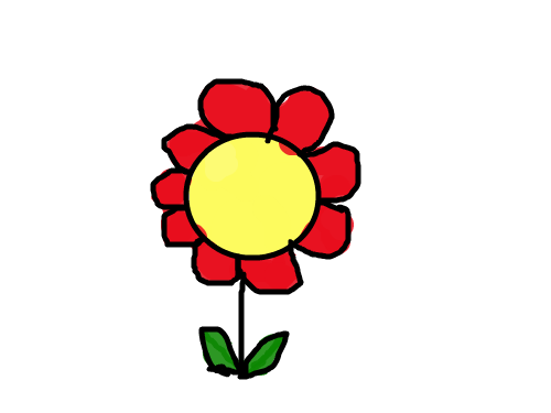채원이의 꽃 : 채원이의 꽃이에요 스케치판 ,sketchpan