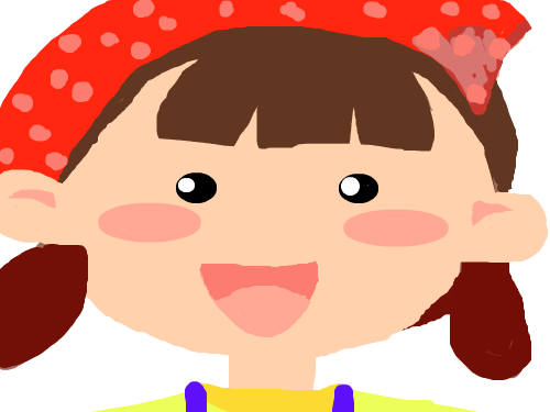 여자아이 : 머릿수건 쓴 여아 스케치판 ,sketchpan