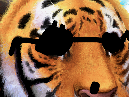 선글라스호랑이 : ㄹㅇㄹㄴㅇㄹ 스케치판 ,sketchpan