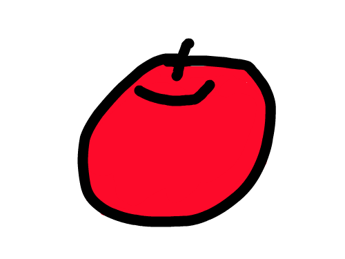 사과연습 : 사과다. 스케치판 ,sketchpan