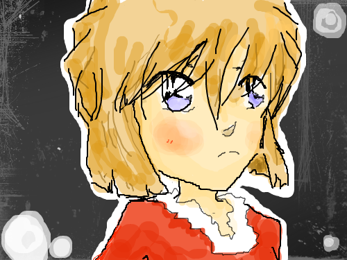 하이바라 : 크리스마스, 산타복을 입고 부끄러워하는 아이짱~ 스케치판 ,sketchpan