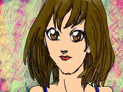 Girlie : just a girl 스케치판 ,sketchpan