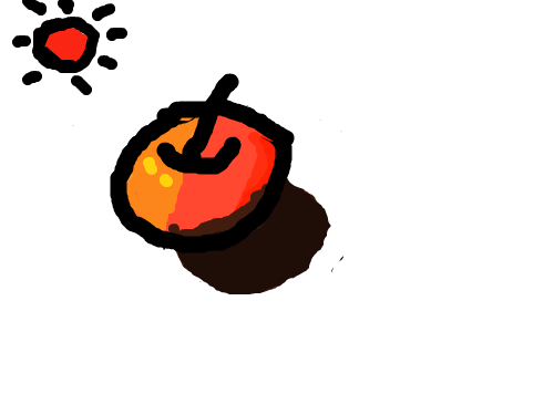 빛과 그림자 : 그림자와 빛을 어떵게 사용한 과정 스케치판 ,sketchpan