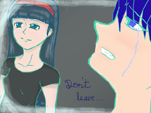 Don\'t Leave... : ???????????????? 스케치판 ,sketchpan