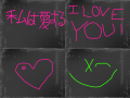 i love you! : idk. i was boreeeed(: 스케치판 ,sketchpan
