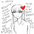 aglaia님 생.. : aglaia님 생일축하드려요! 닉네임 틀려서 죄송합니다!ㅠㅠ 스케치판 ,sketchpan