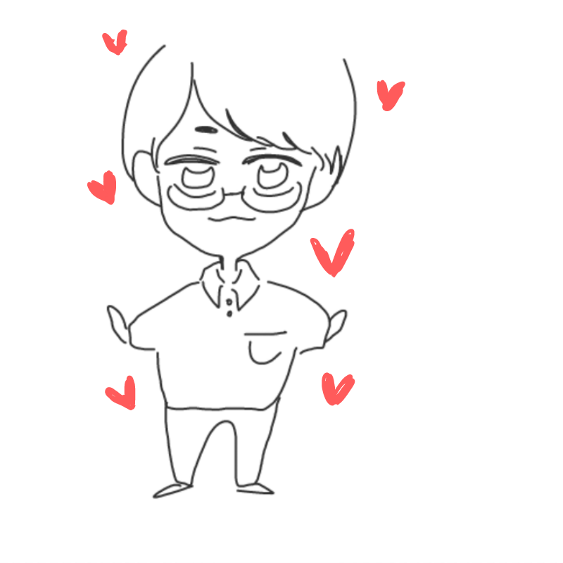 존잘님이.. : 존잘님이신 chiF님께서 선찍으로 그려주신건데ㅠㅠ 이게 어딜봐서 선찍이죠?! 너무 귀엽게 그려주셨잖아요ㅠㅠ 정말 감사드립니다!ㅠㅠㅠㅠ 스케치판 ,sketchpan