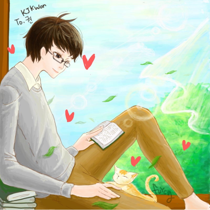 존잘님이신.. : 존잘님이신 퍼시펭님께서 그려주신 리퀘입니다!! 그리기 힘든 소재셨을텐데ㅠㅠㅠ 창문에 바깥풍경에다 고양이까지 그려주시다니ㅠㅠㅠㅠ 정말 감사드립니다!!! 스케치판 ,sketchpan