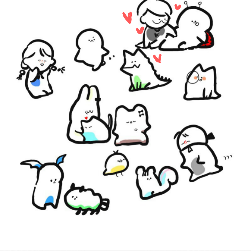 존잘님이신.. : 존잘님이신 케세라님께서 그려주셨습니다ㅠㅠ 간단화로 그려주셨는데 제 오너캐가 엄청 귀여워졌습니다!!ㅠㅠㅠㅠ 이렇게 귀여워지다니ㅠㅠ 너무 감사드립니다!!! 스케치판 ,sketchpan