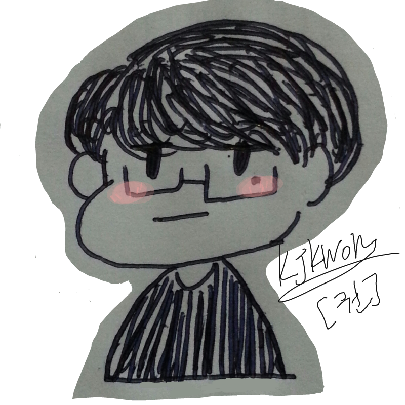 오늘 수업.. : 오늘 수업시간에 그린 제 오너캐입니다!! 스케치판 ,sketchpan