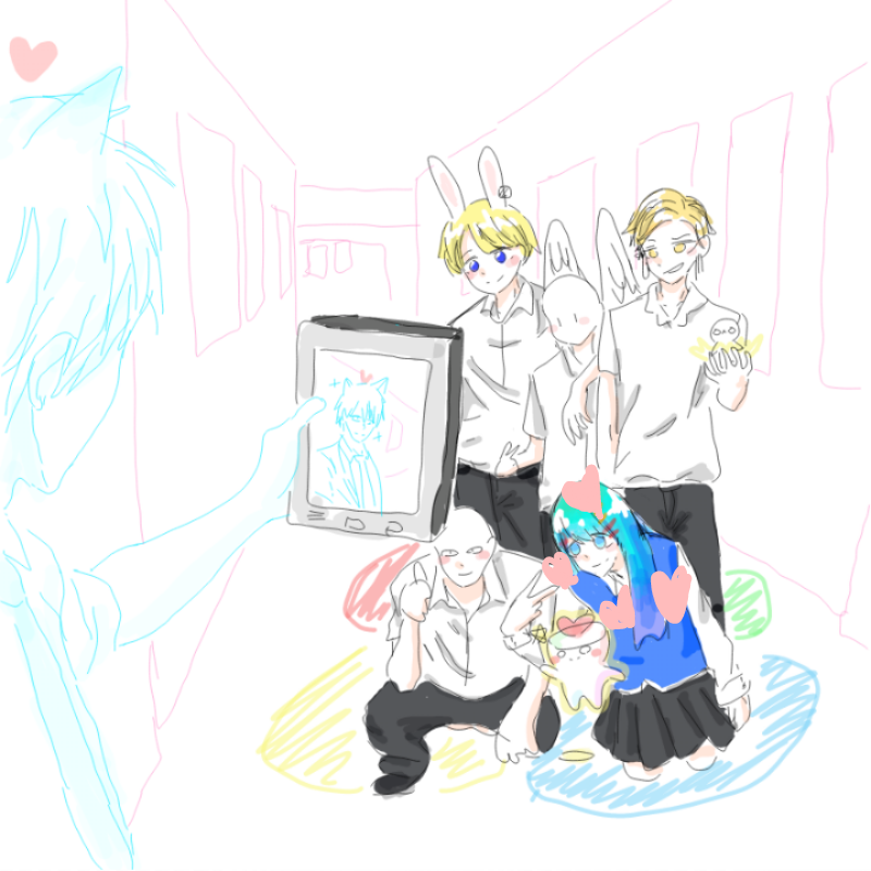 존잘님 하.. : 존잘님 하얀네코님께서 그려주신 리퀘입니다!!ㅠㅠ 제 아이 청해가 예뻐져서 기쁩니다ㅠㅠㅠ 감사드립니다!!! 스케치판 ,sketchpan