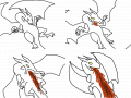 불추진력 : 브레스!!!!!! 스케치판 ,sketchpan