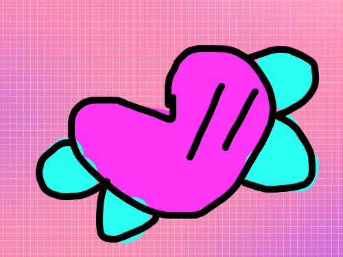 날개하트 : 예쁘나용 스케치판 ,sketchpan