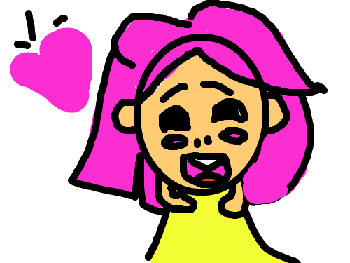 웃는 사람 : ㅇㅇㅇ 때문에 웃는 사람 스케치판 ,sketchpan