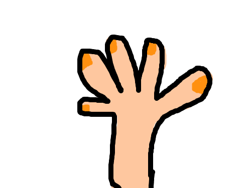 손가락 : 이쁘죵....................... 스케치판 ,sketchpan