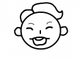 얼굴 : .........................; 스케치판 ,sketchpan