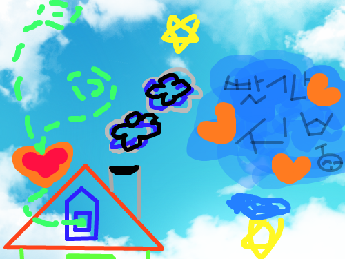 빨간지붕 : 빨간지붕 스케치판 ,sketchpan