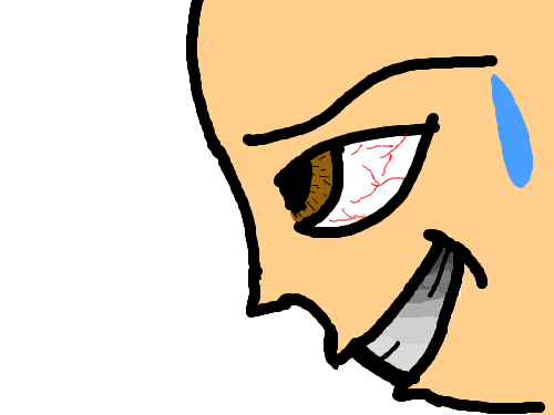 표정1 : 공부안하다가 고3된다고 영어파이널 삿다가 펼쳐본후에 지은 표정 스케치판 ,sketchpan