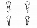 대가리돌리자 : 감자맨의 얼귤돌리기입니다. 스케치판 ,sketchpan