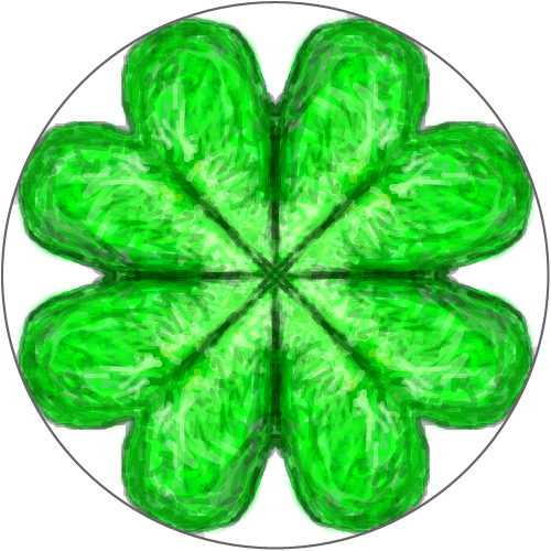 네잎클로버 : 행운의네잎 스케치판 ,sketchpan