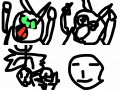 여러가지 표정 : 웃는표정 화난표정 우는표정 멍한표정 스케치판 ,sketchpan