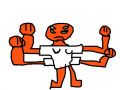 벤10 : 슈퍼파워 응가 스케치판 ,sketchpan