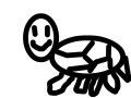 거북 : 랍라바랍바 스케치판 ,sketchpan