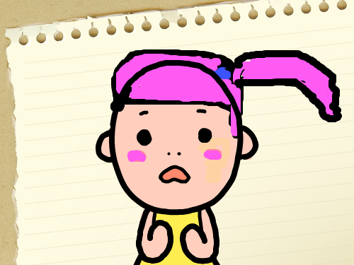 헤어 스타일-황유선 : 한 여자가 머리가 없었는데 갑자기 머리가 생겨 진 것 입니다. 스케치판 ,sketchpan