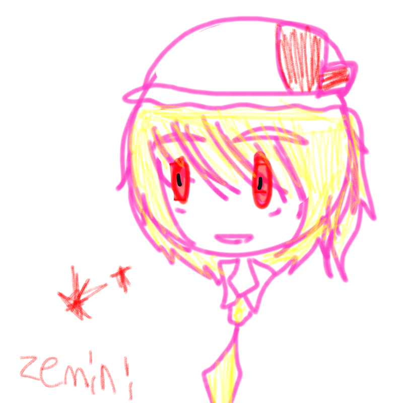 동방프로젝.. : 동방프로젝트(동방홍마향)에 나오는 엑스트라 보스 플랑드르 스칼렛입니다 스케치판 ,sketchpan