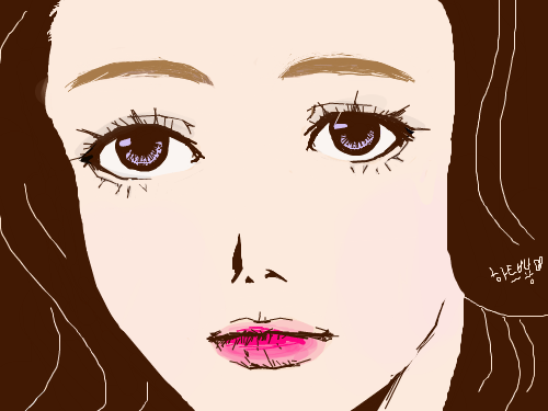 이쁘으 : 이쁘으 스케치판 ,sketchpan
