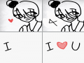 아이러브유 : 아이러브유 스케치판 ,sketchpan