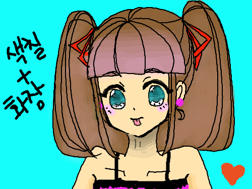 uh... yeah. : yay! :3 스케치판 ,sketchpan