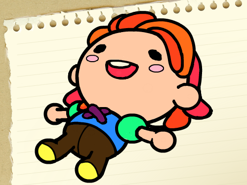 공들여 색칠한 인형 : 아~~~주 공들여 색칠했습니다.(처음이라서...) 스케치판 ,sketchpan